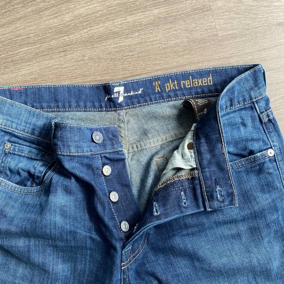 7 For All Mankind "A PKT" Relaxed Fit Jeans - Picture 5 of 14